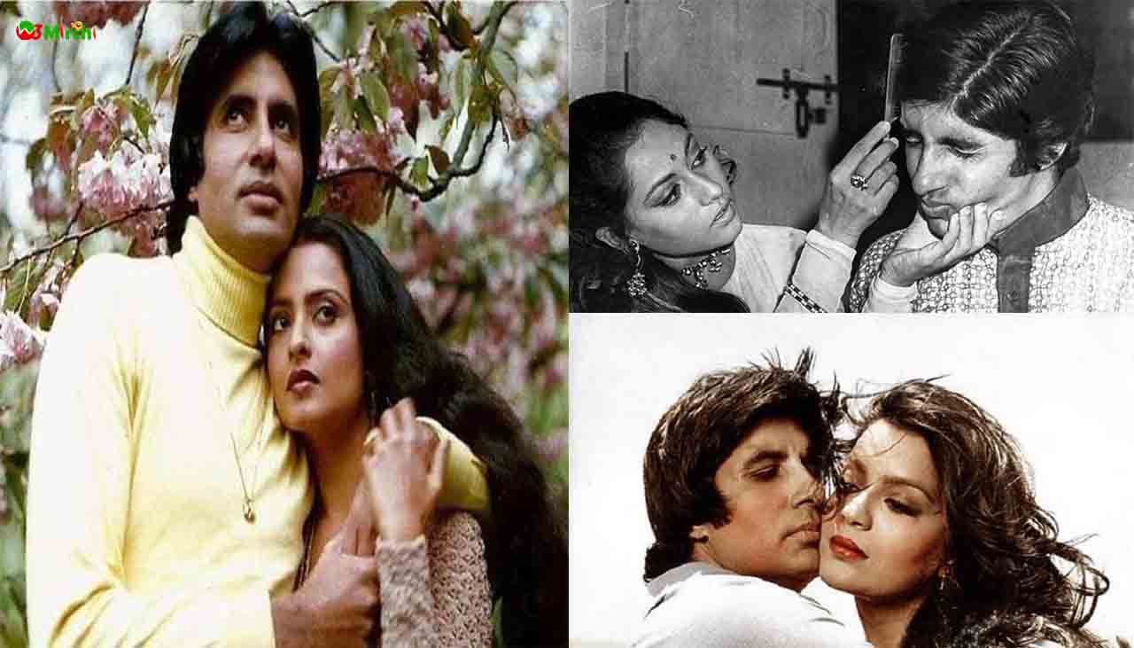 Amitabh Bachchan Worked with these 5 Leading Actresses including Rekha and Zeenat Aman