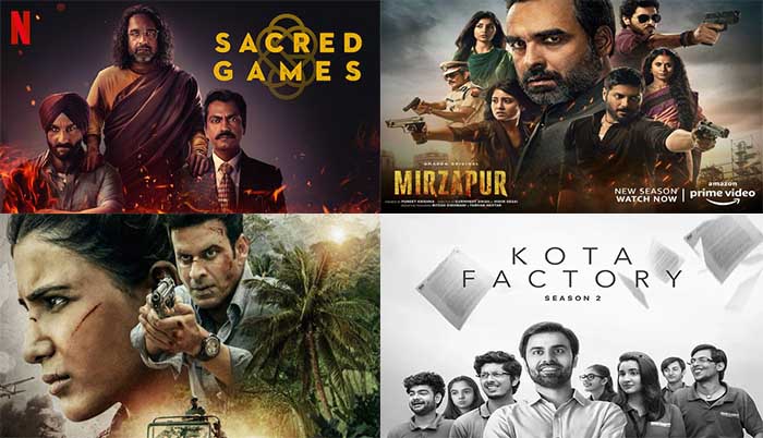 Mirzapur to Sacred Games These are all Time Hit Web-series in Hindi Language