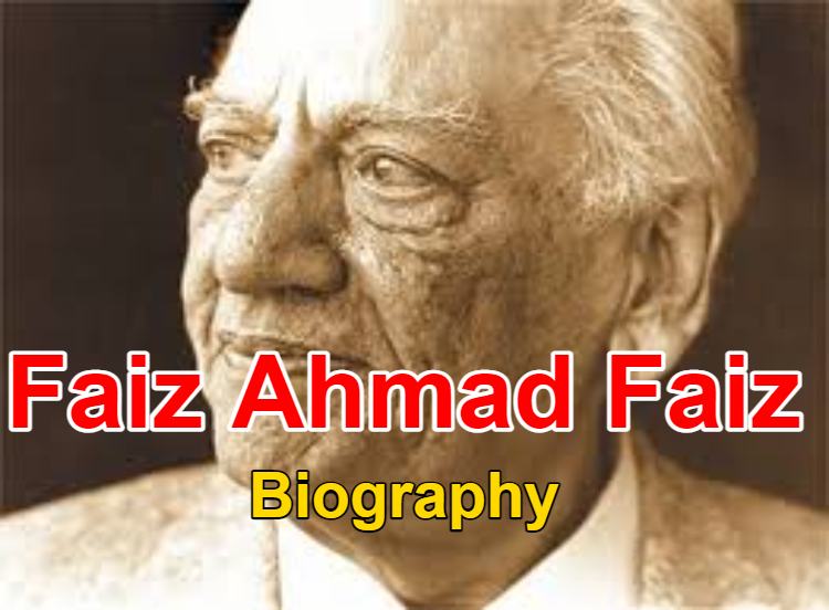 Faiz Ahmad Faiz Biography