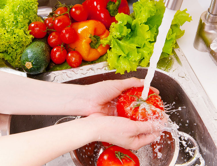3 ways to wash vegetables and fruits