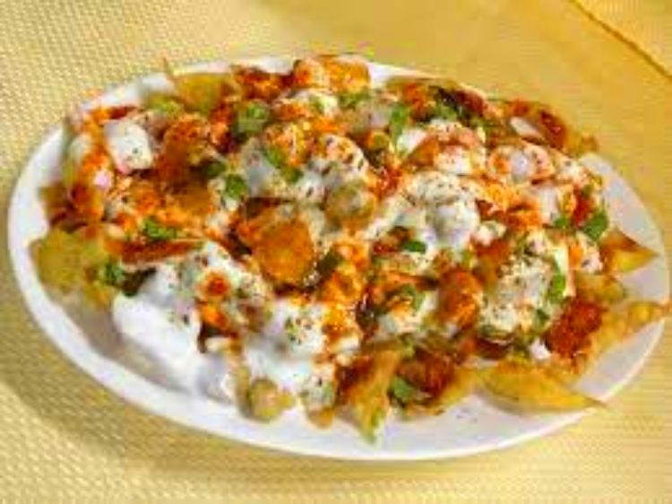 Make make chaat papdi in evening snacks