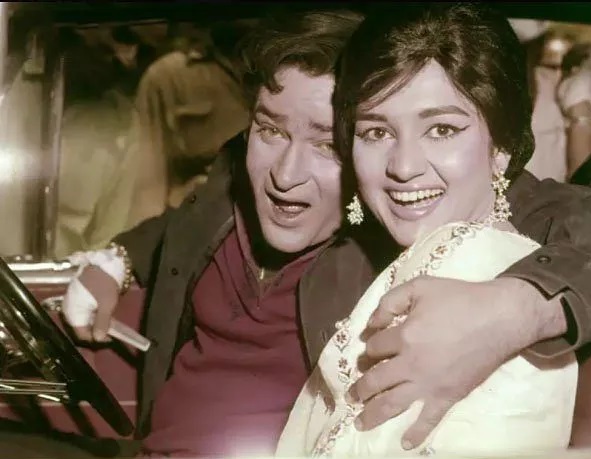 aasha paarekh and shammi kapoor