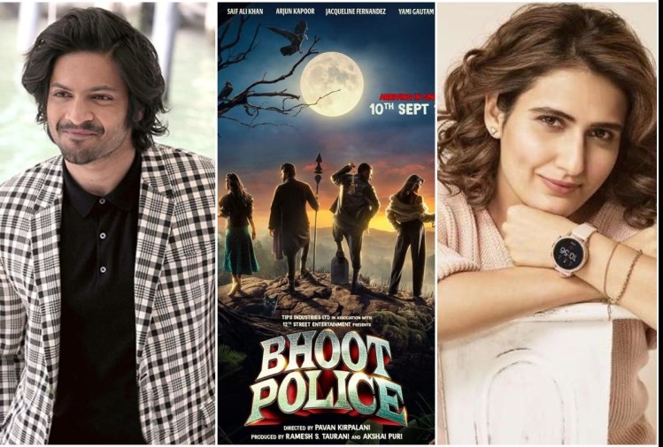 ali fazal and fatima in bhoot police