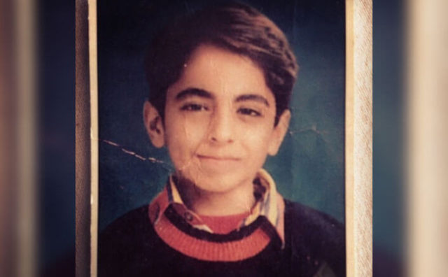 Ayushmann Khurrana childhood photo