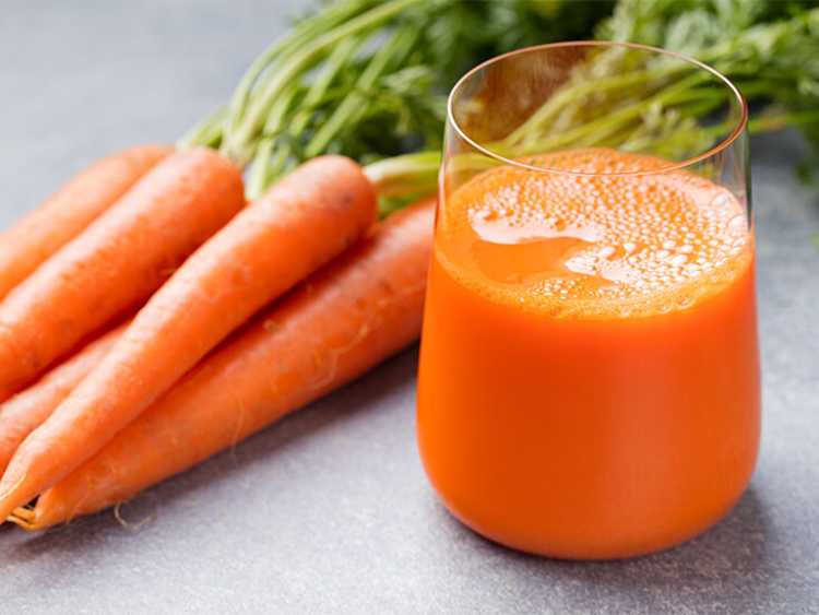 Carrot juice is healthy