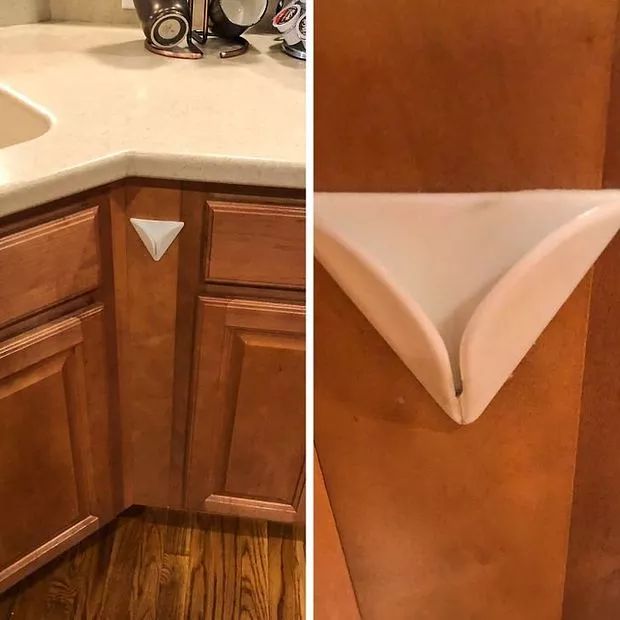 clothes hanger in kitchen