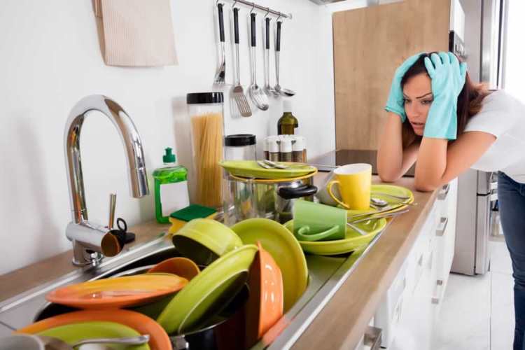 Do not let your kitchen dirty