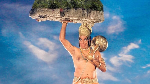 hanuman flying