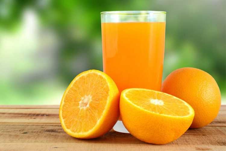 orange juice is healthy for skin and health