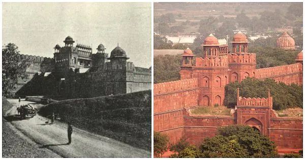 red fort in 1905