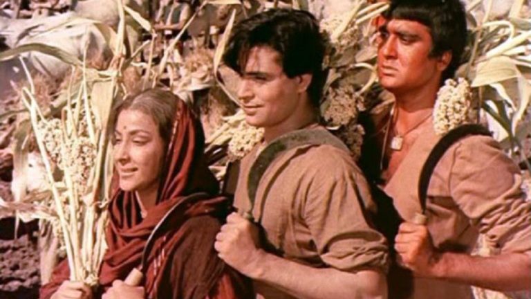 sunil dutt in mother india