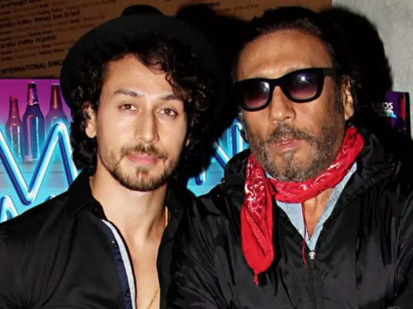 tiger shroff with his father Jackie