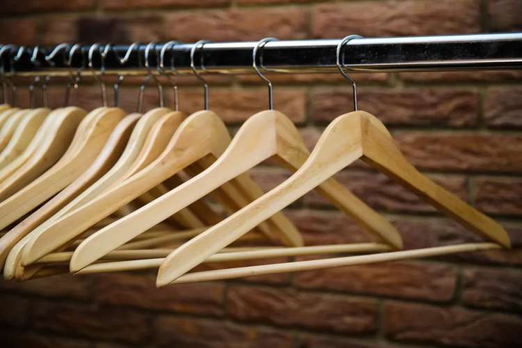 Use Nail paints to save cloth hangers