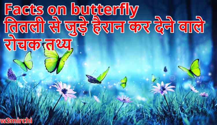 Facts on butterfly, तितली से जुड़े हैरान कर देने वाले रोचक तथ्य