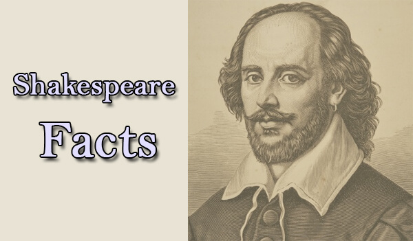 Facts on shakespeare, शेक्सपियर पर तथ्य