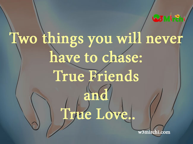 True friendship Quote image