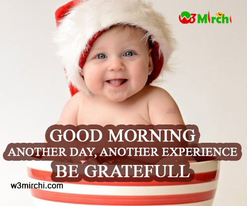 good morning wishes with baby