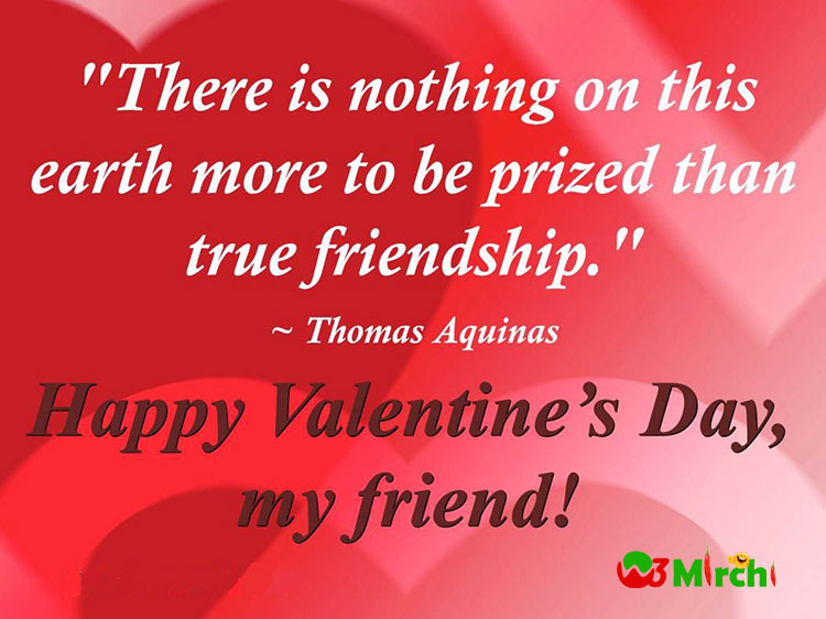 Valentine Day Quote for friend