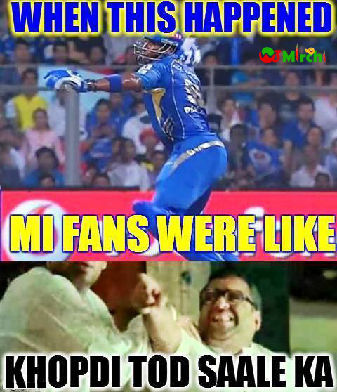 Mumbai Indians IPL joke in Hindi Image