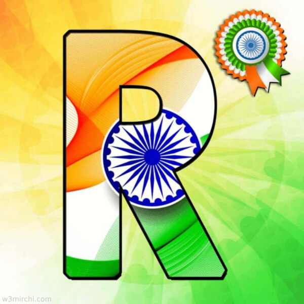 Tiranga R Name Image Tiranga Dp Images