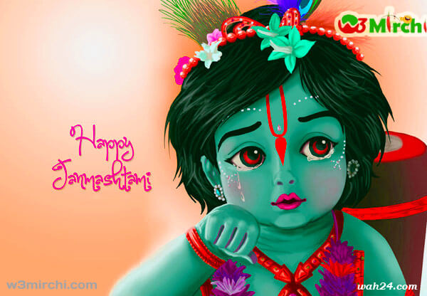 Happy krishna janmashtami wishes images