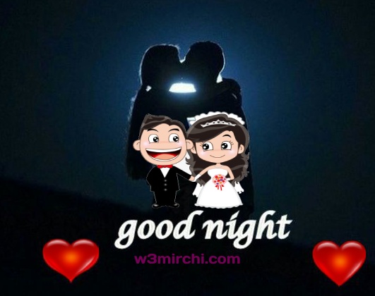 love Good night images - Good Night Shayari Images