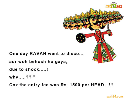 Ravan Disco - Funny Jokes In Hindi