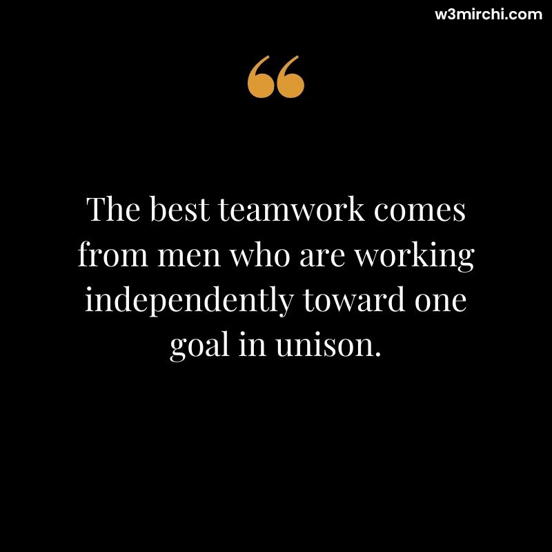 We are a Team quotes