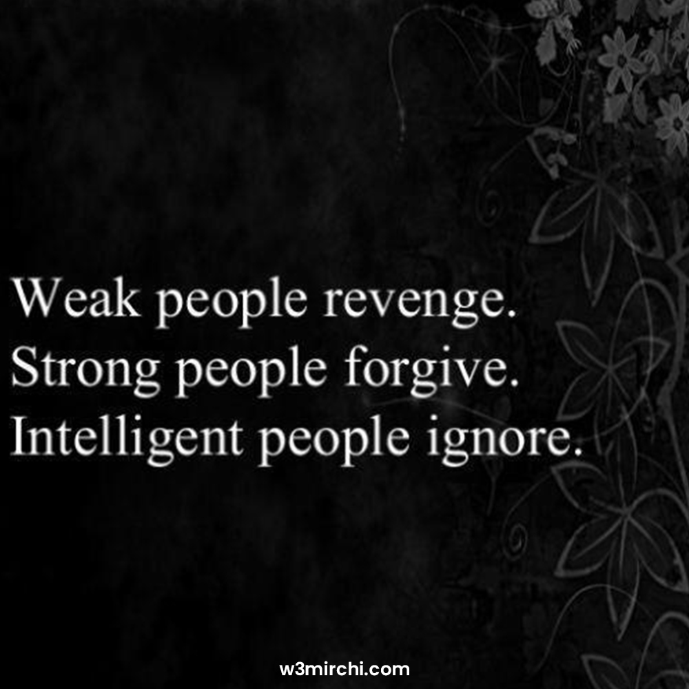 Attitude revenge Quotes