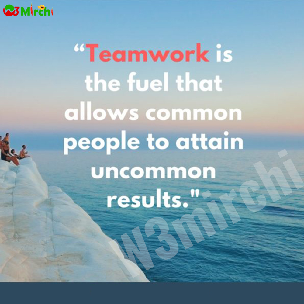 Teamwork Quotes (टीमवर्क कोट्स)