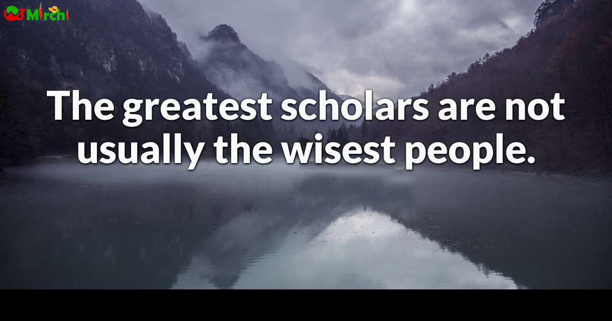 Scholars Quotes