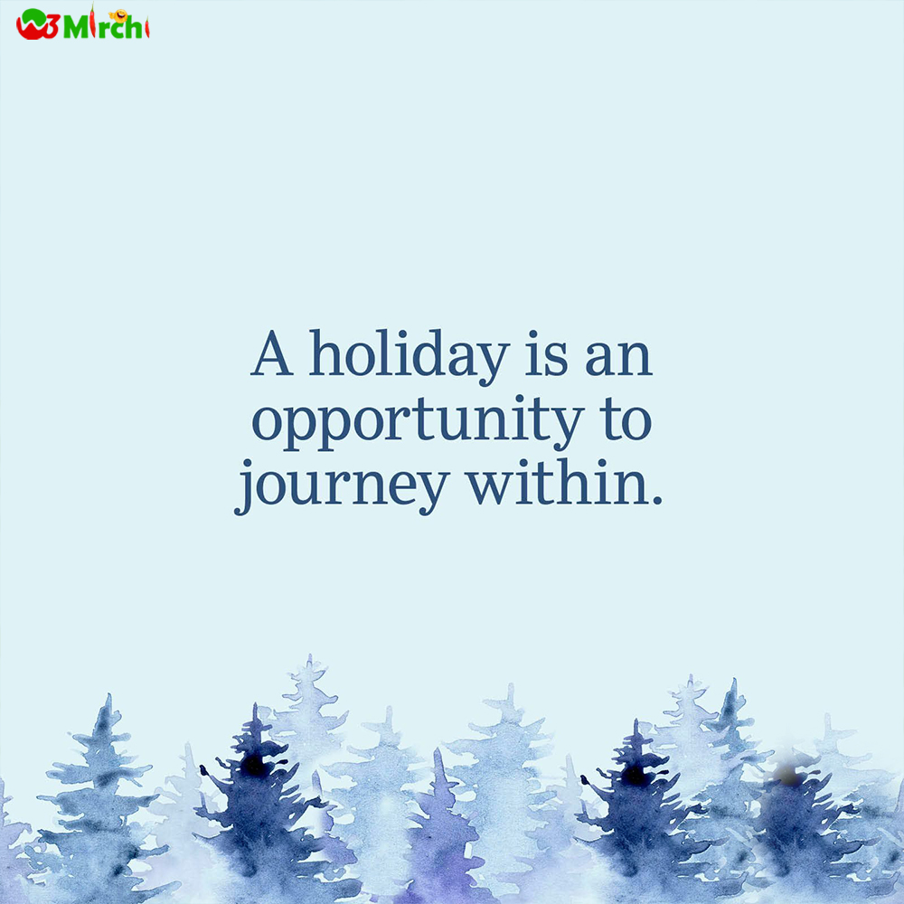 Holidays Quotes