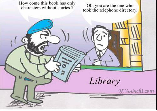 Librarian Jokes in hindi