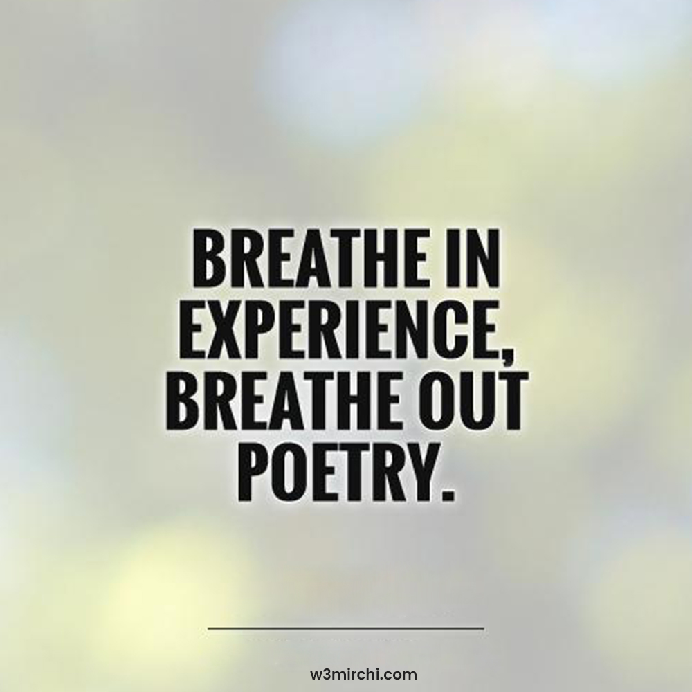 Inspirational Poetry Quotes