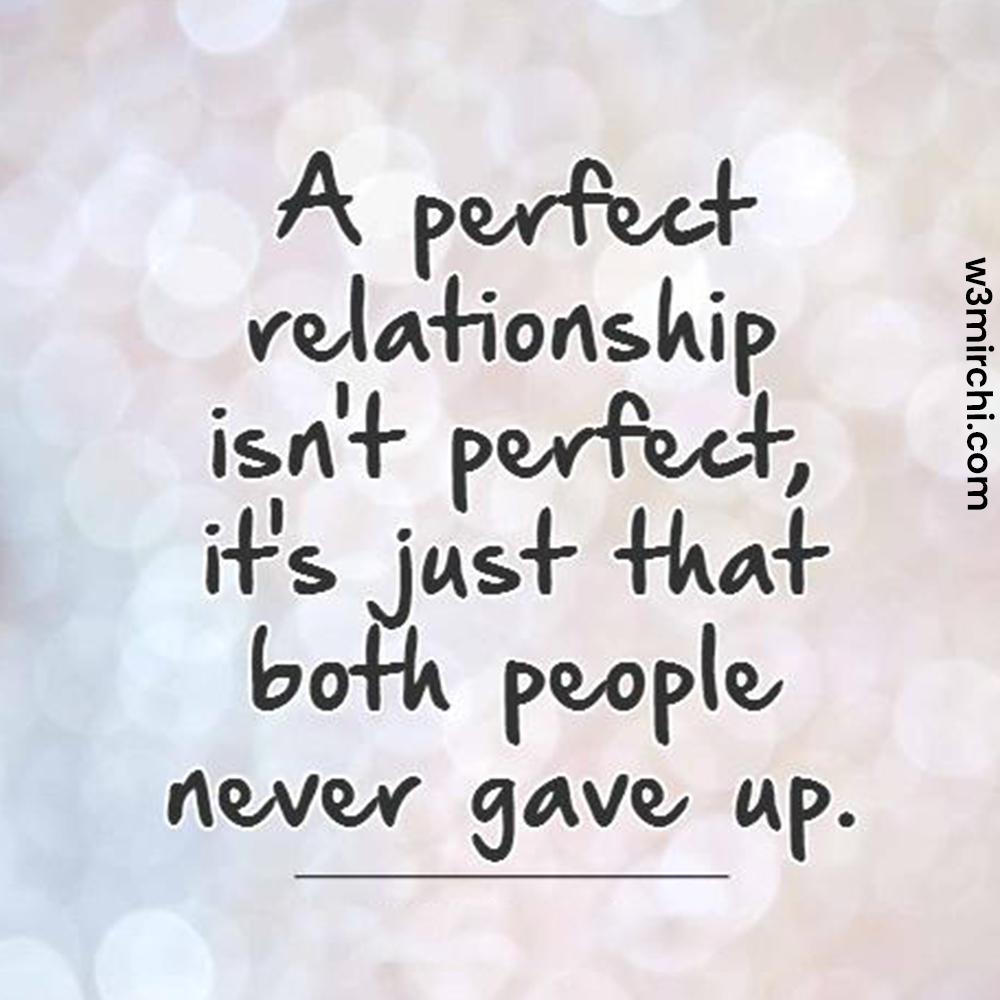 Perfect Quotes About Relationship