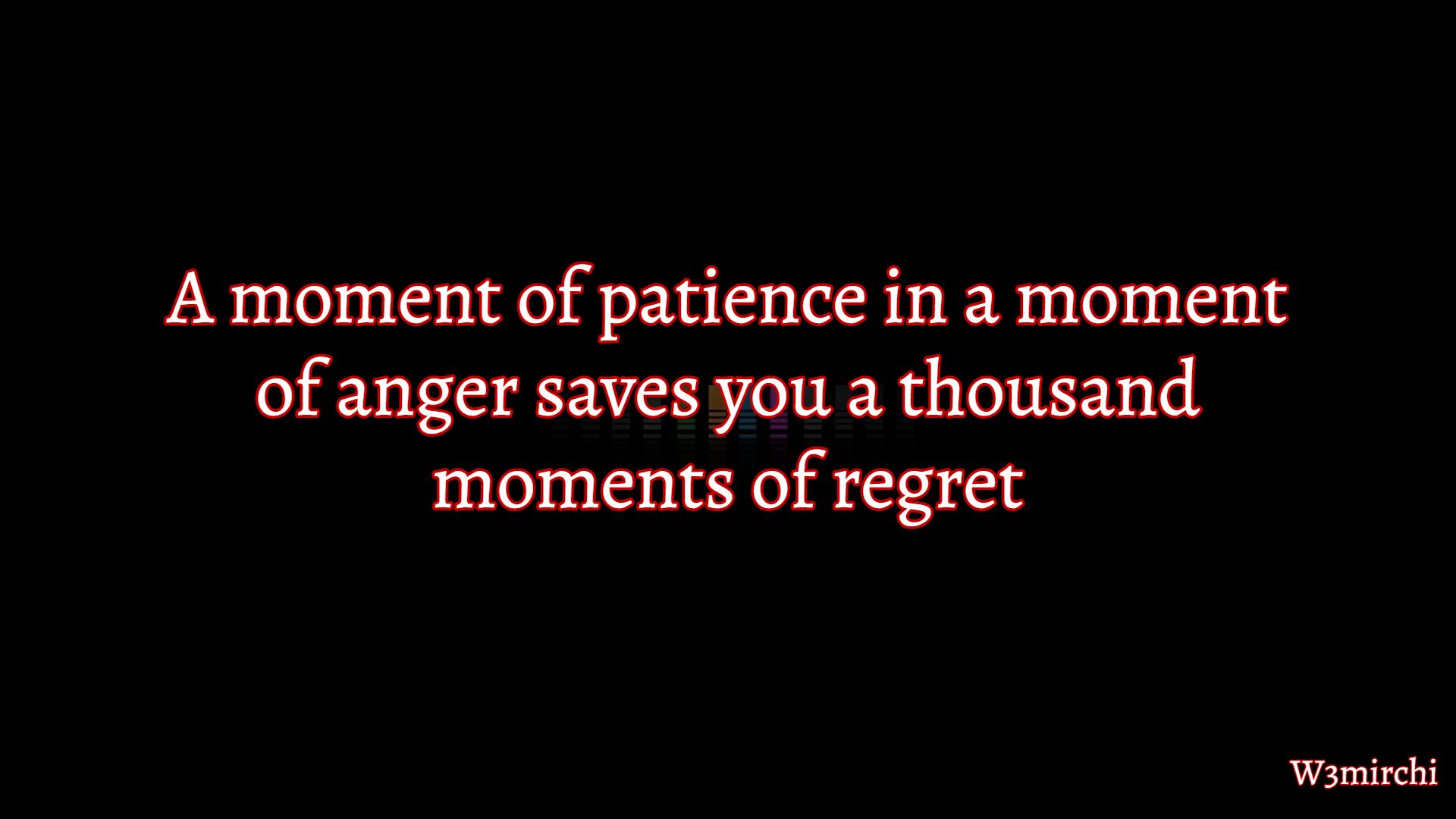Mindfulness Patience Quotes