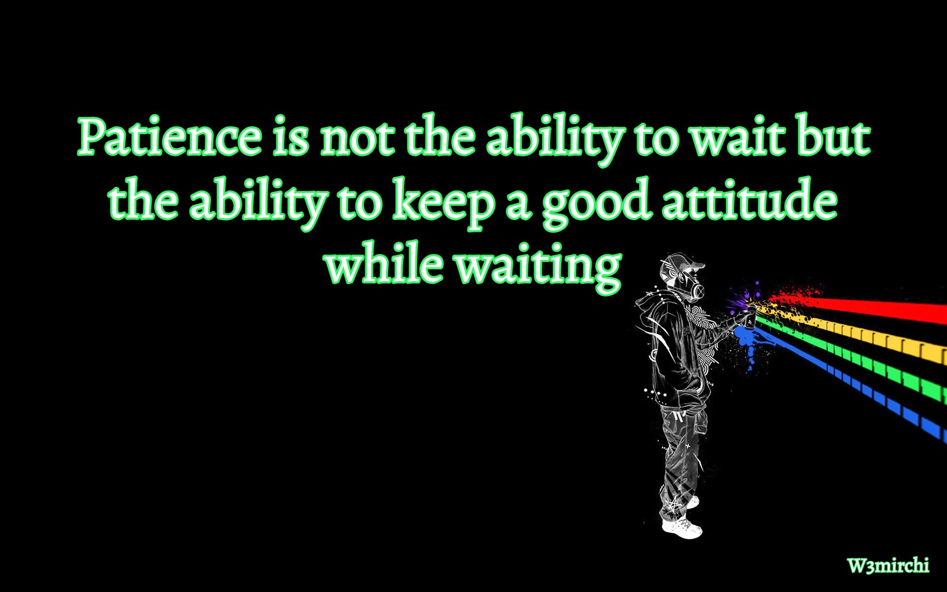 Patience is not the ability