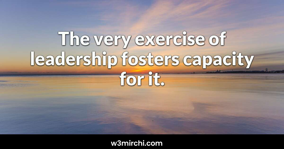 Powerful leadership quotes