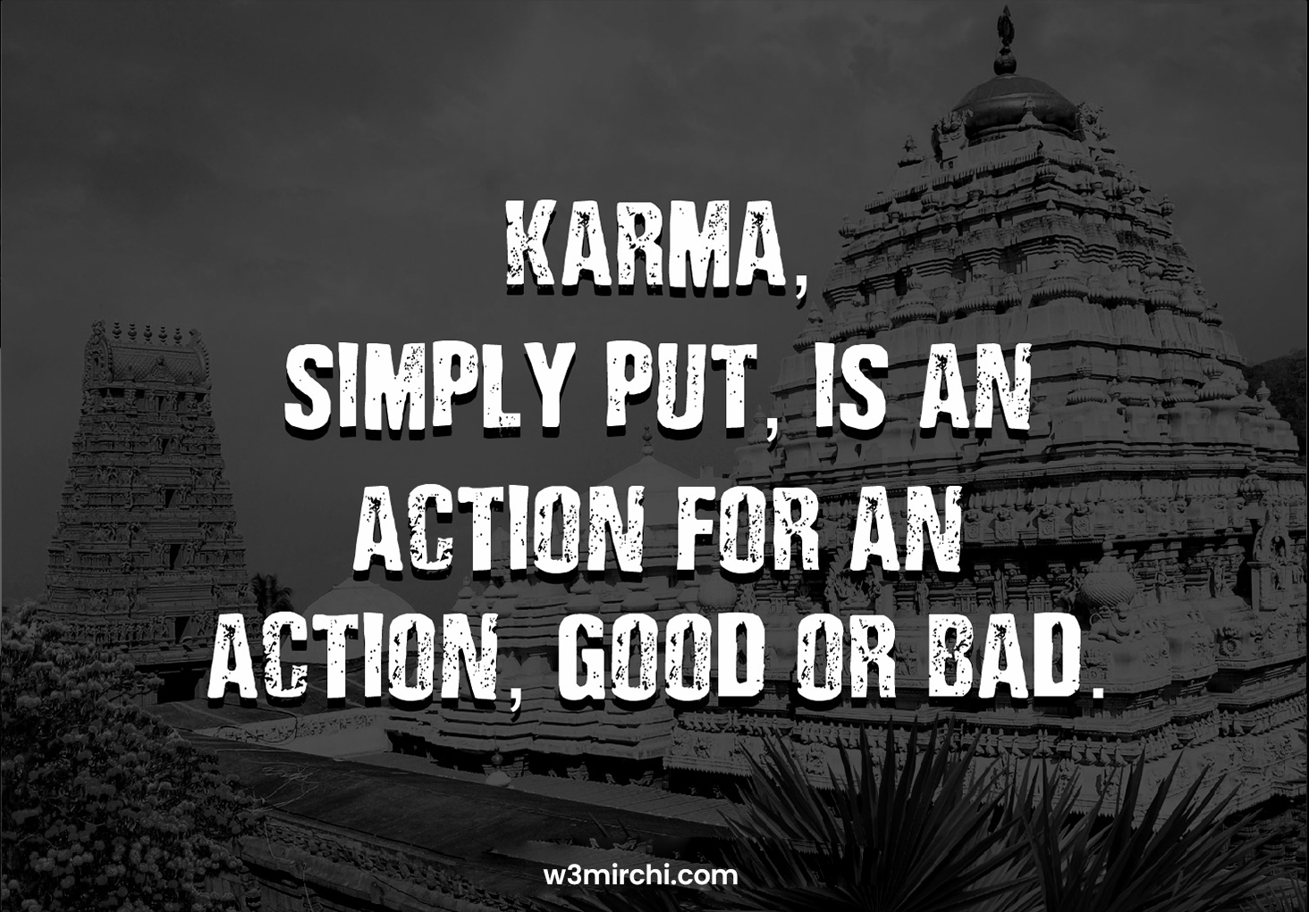 Time and karma quotes