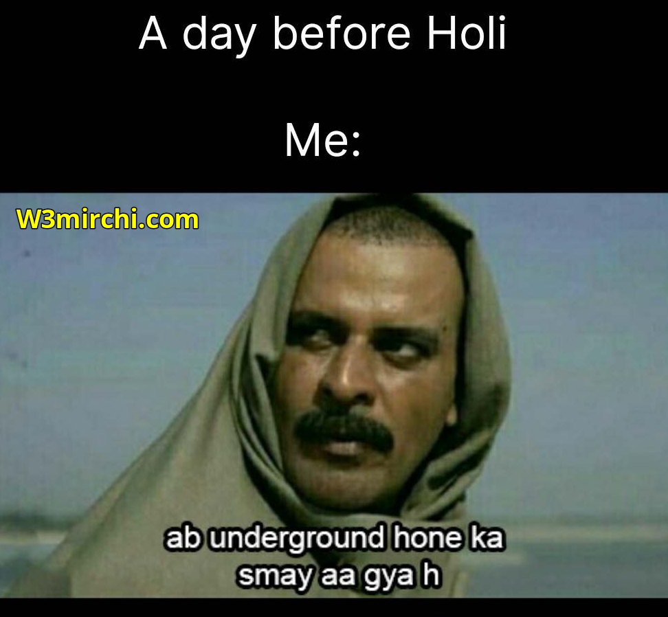 Happy Holi Jokes in Hindi
