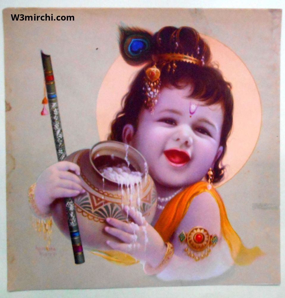 Little Krishna Dp - Krishna DP Images