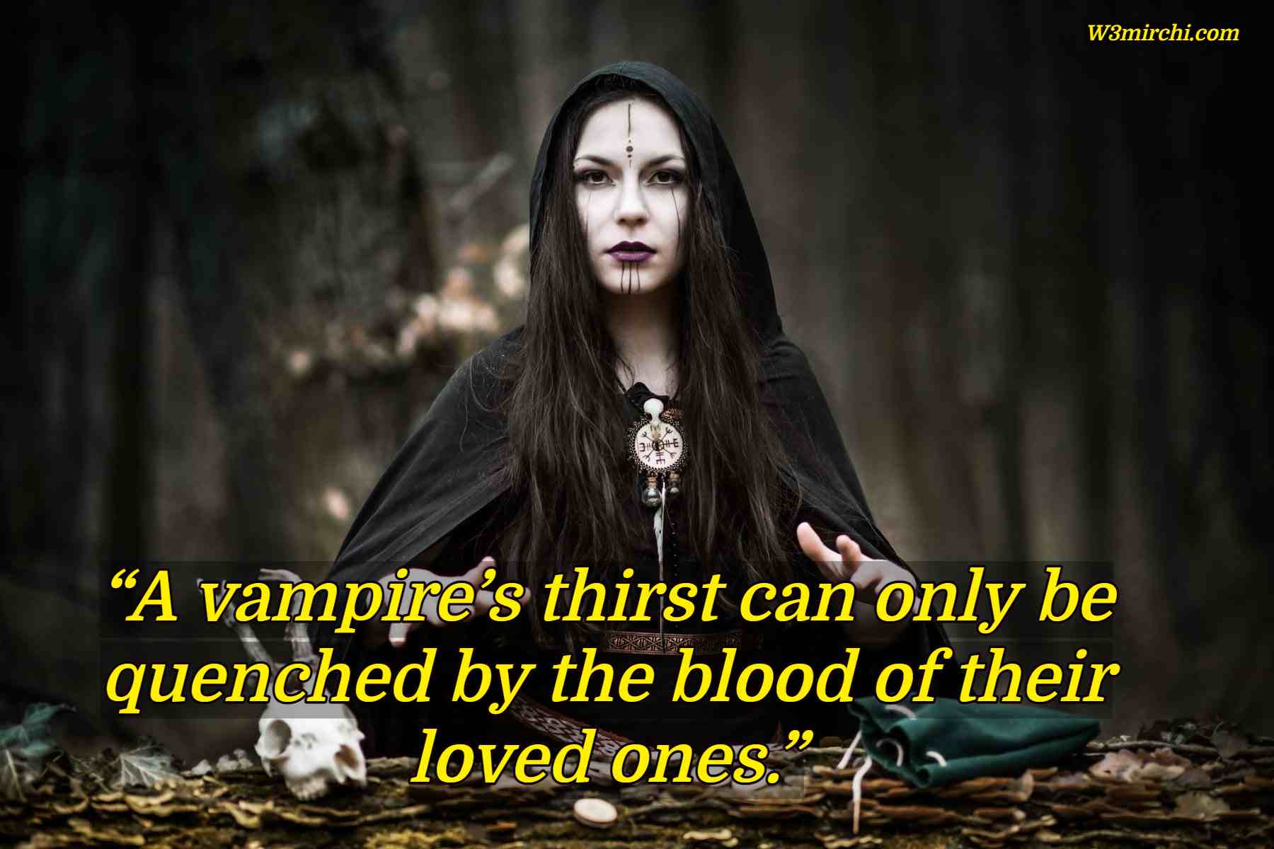 “A vampire’s thirst can only