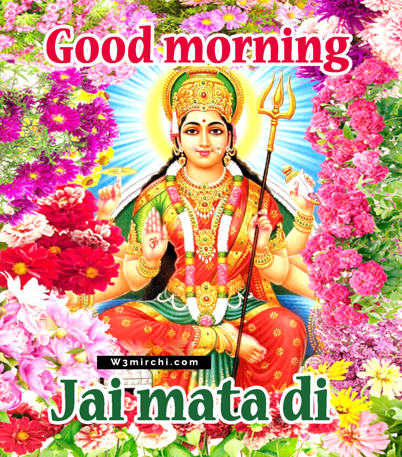 Good Morning Jai Mata Di - Mata Rani Good Morning Images