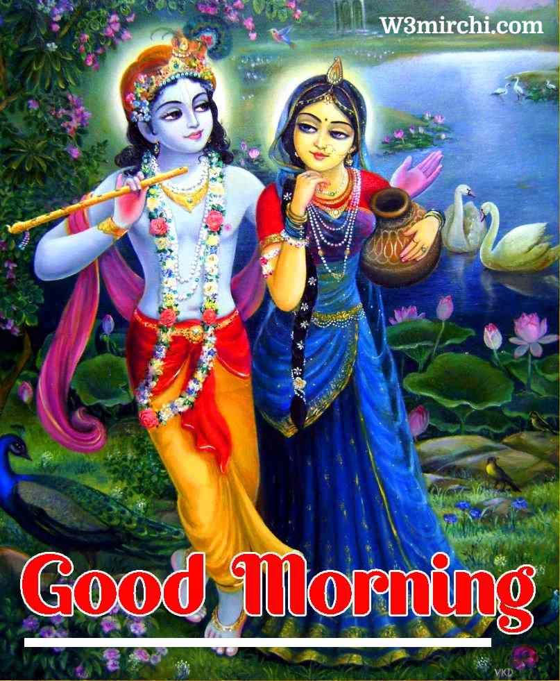 Radha Krishna Good Morning Images - Radha Krishna Good Morning Images
