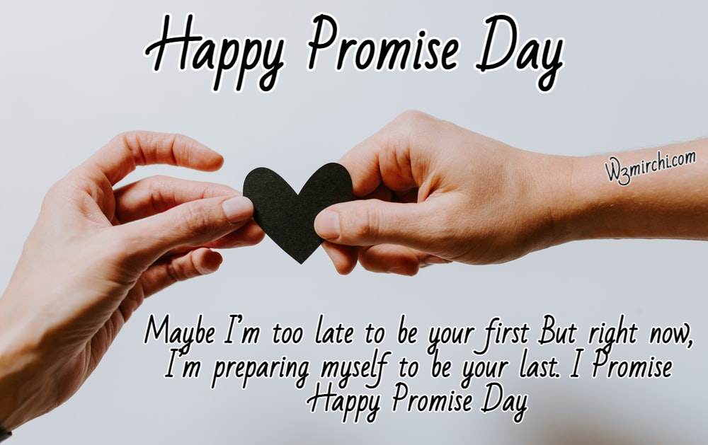 I Promise Happy Promise Day