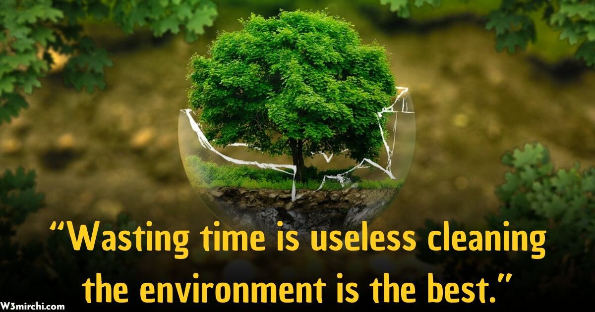 “Wasting time is useless cleaning