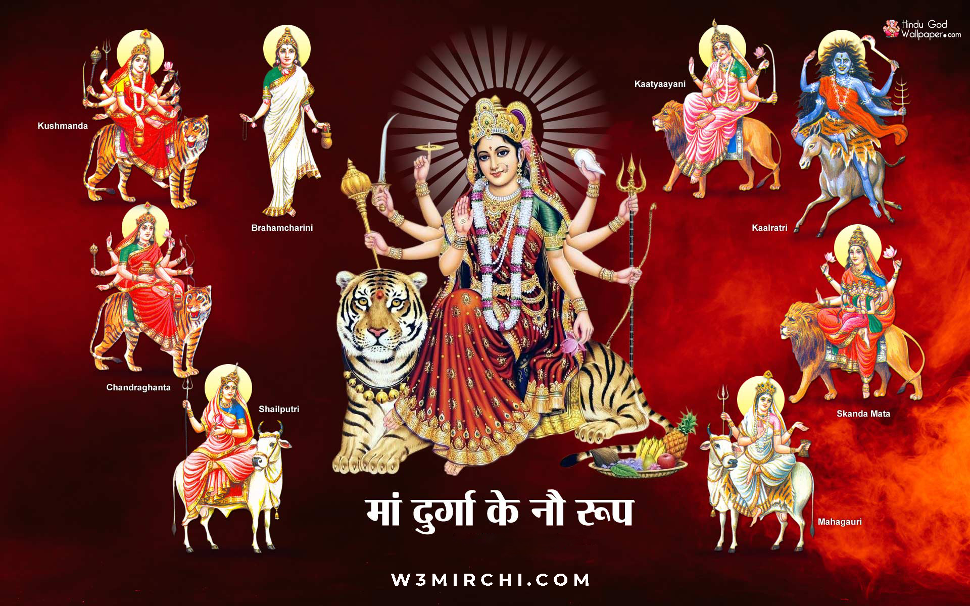 नवरात्रि की नौ देवियां