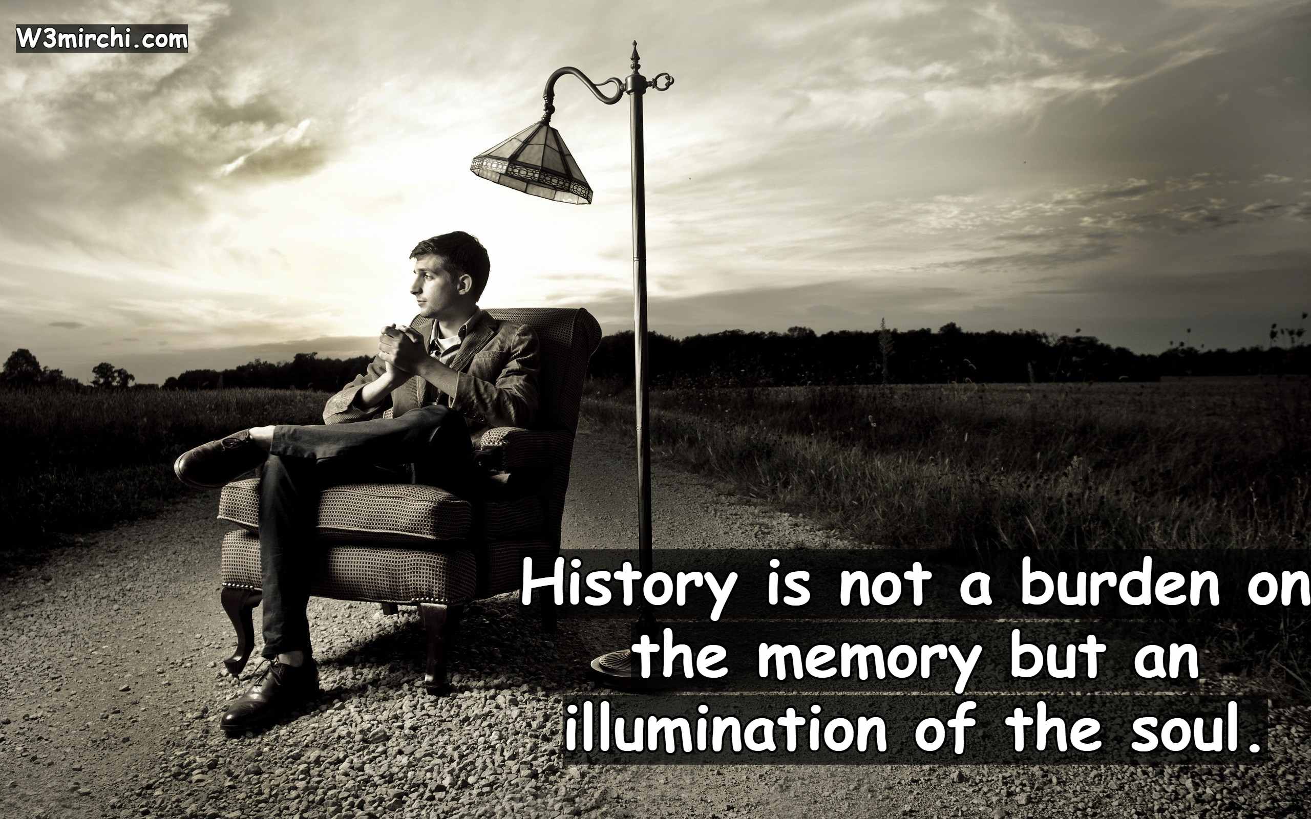 History is not a burden on the memory