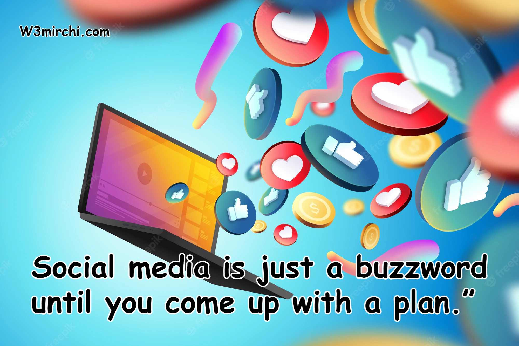 Social media is just a buzzword until