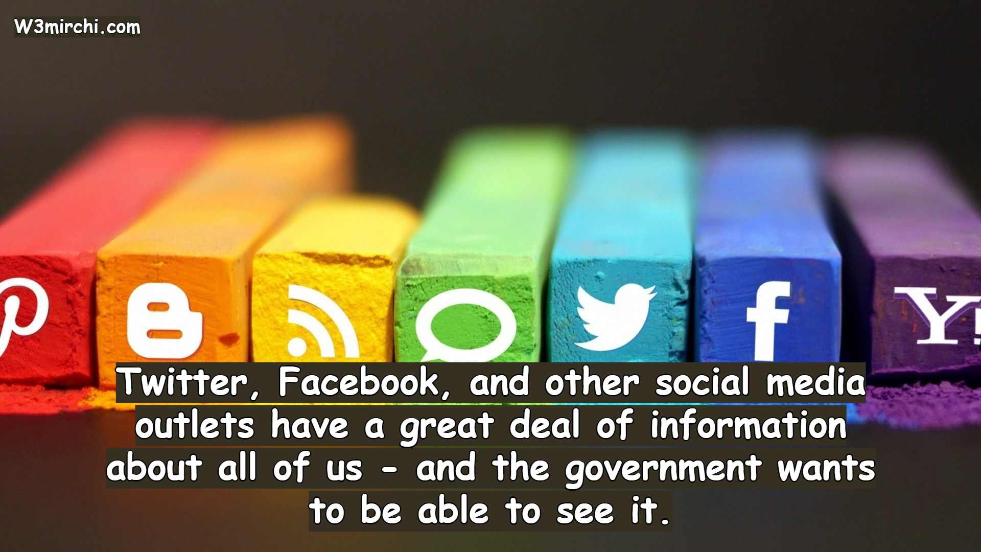 Twitter, Facebook, and other social media